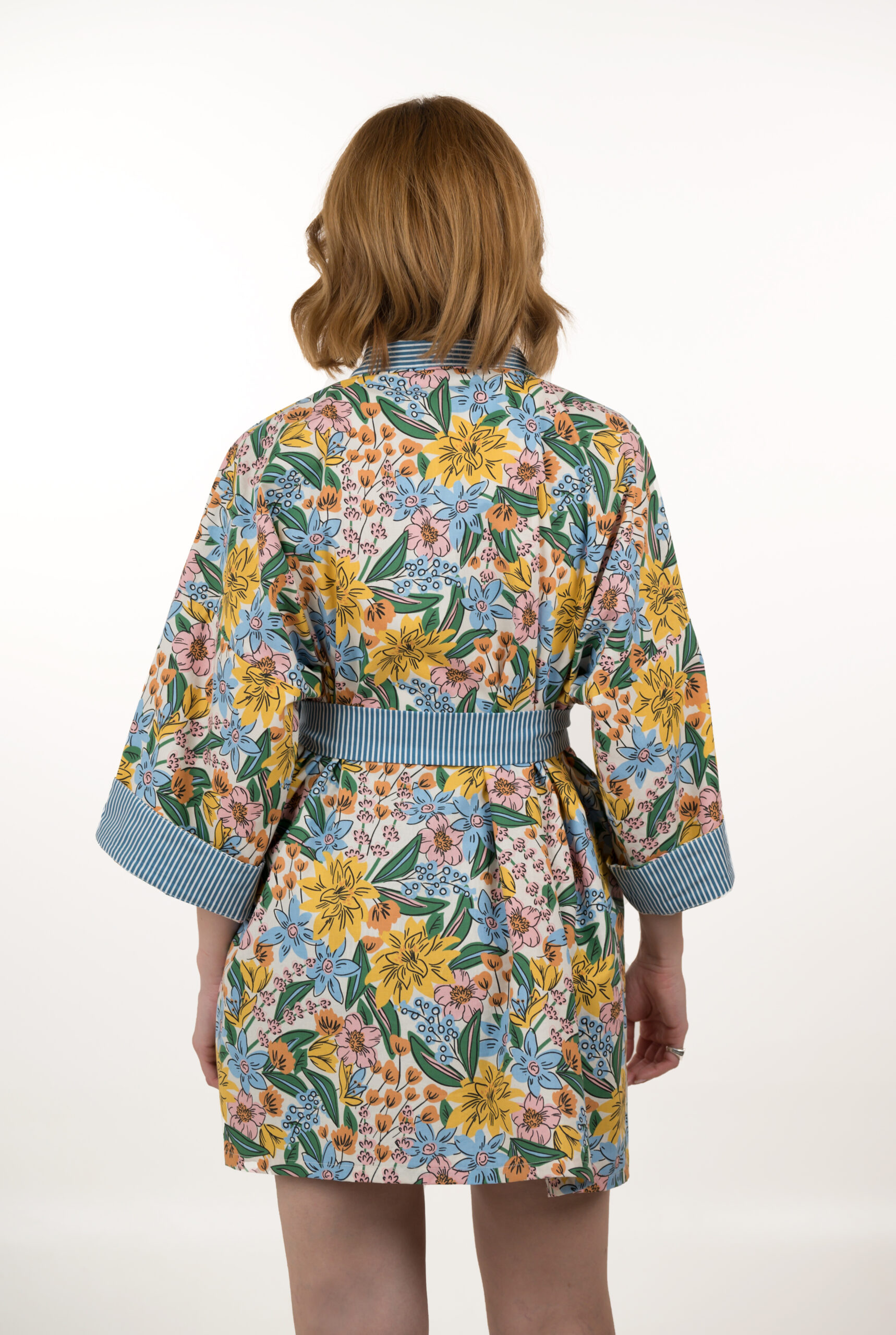 Aegean Bloom Kimono