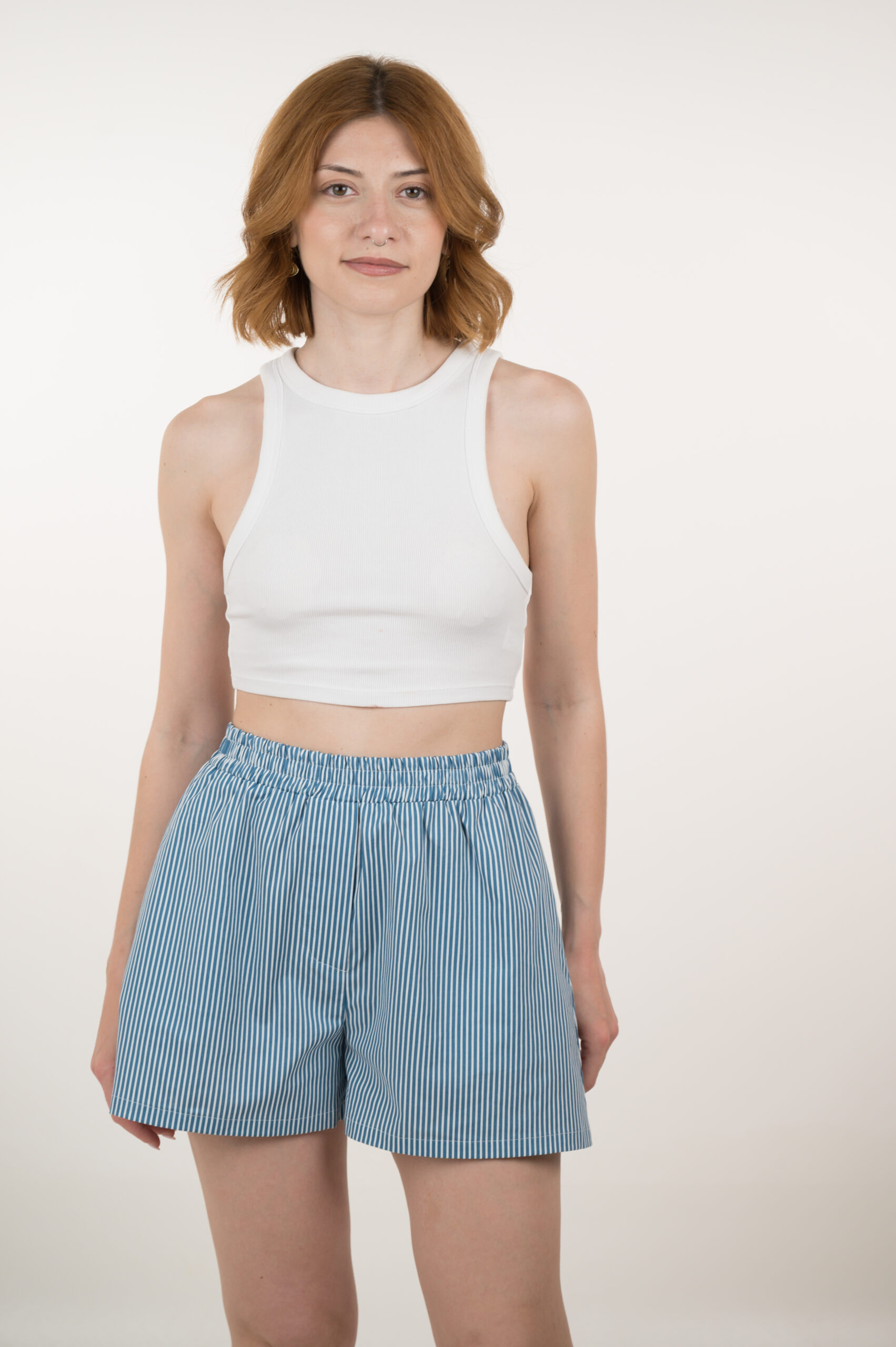 Aegean Stripes Shorts