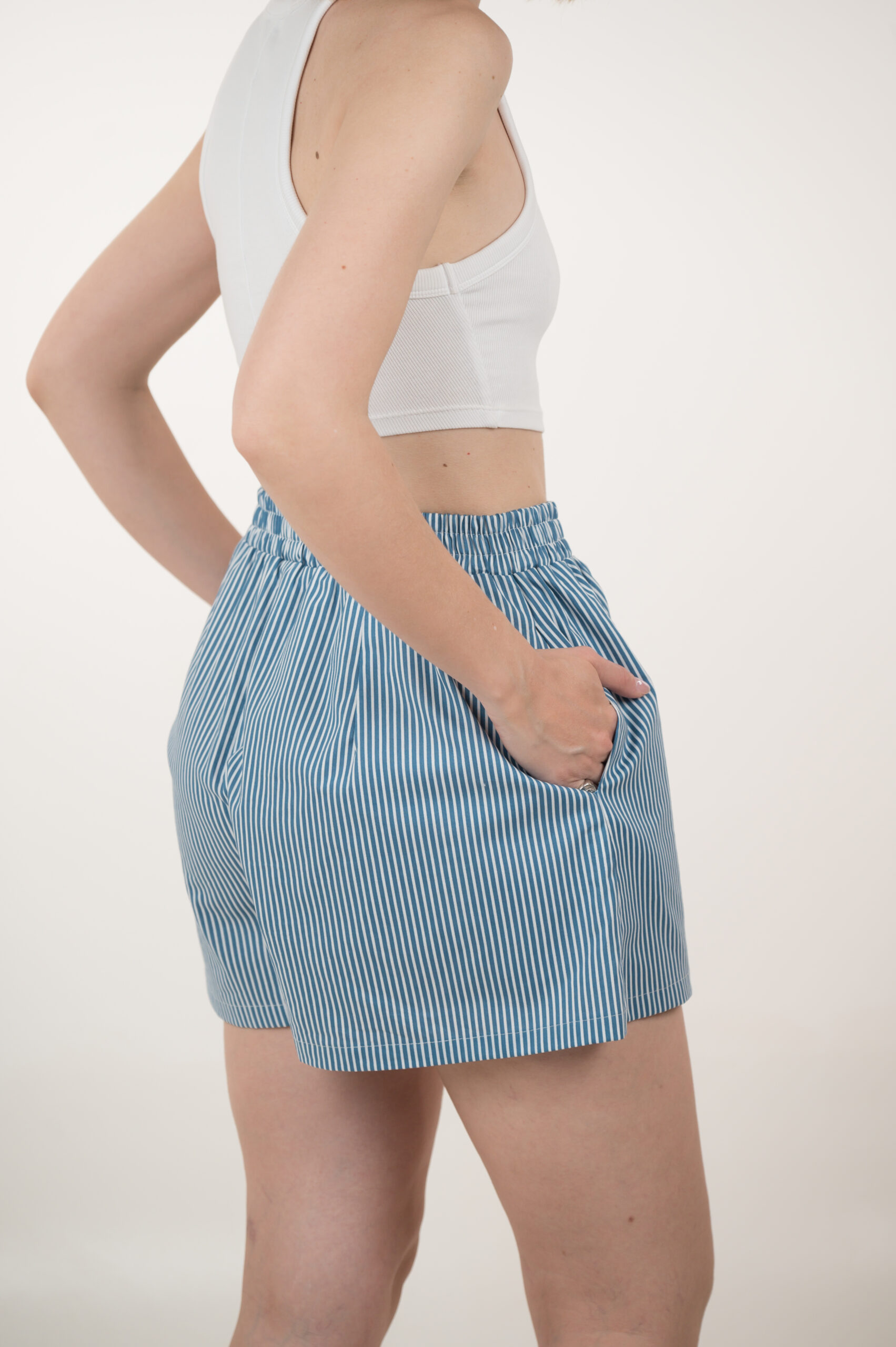Aegean Stripes Shorts